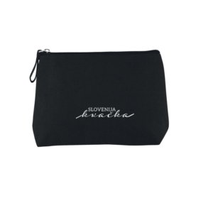 Slovenija kvačka torbica črne barve