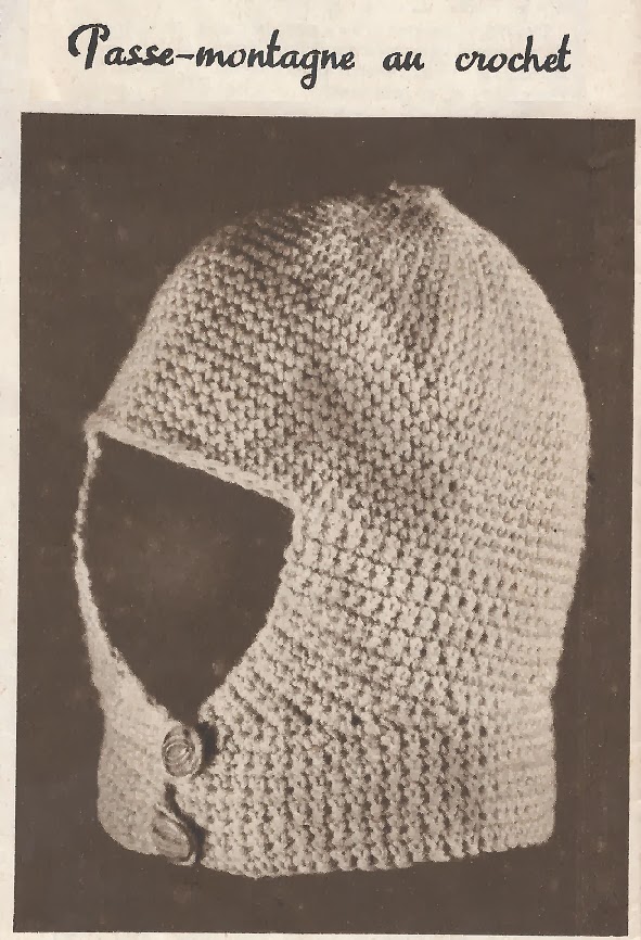 French Crocheted Helmet